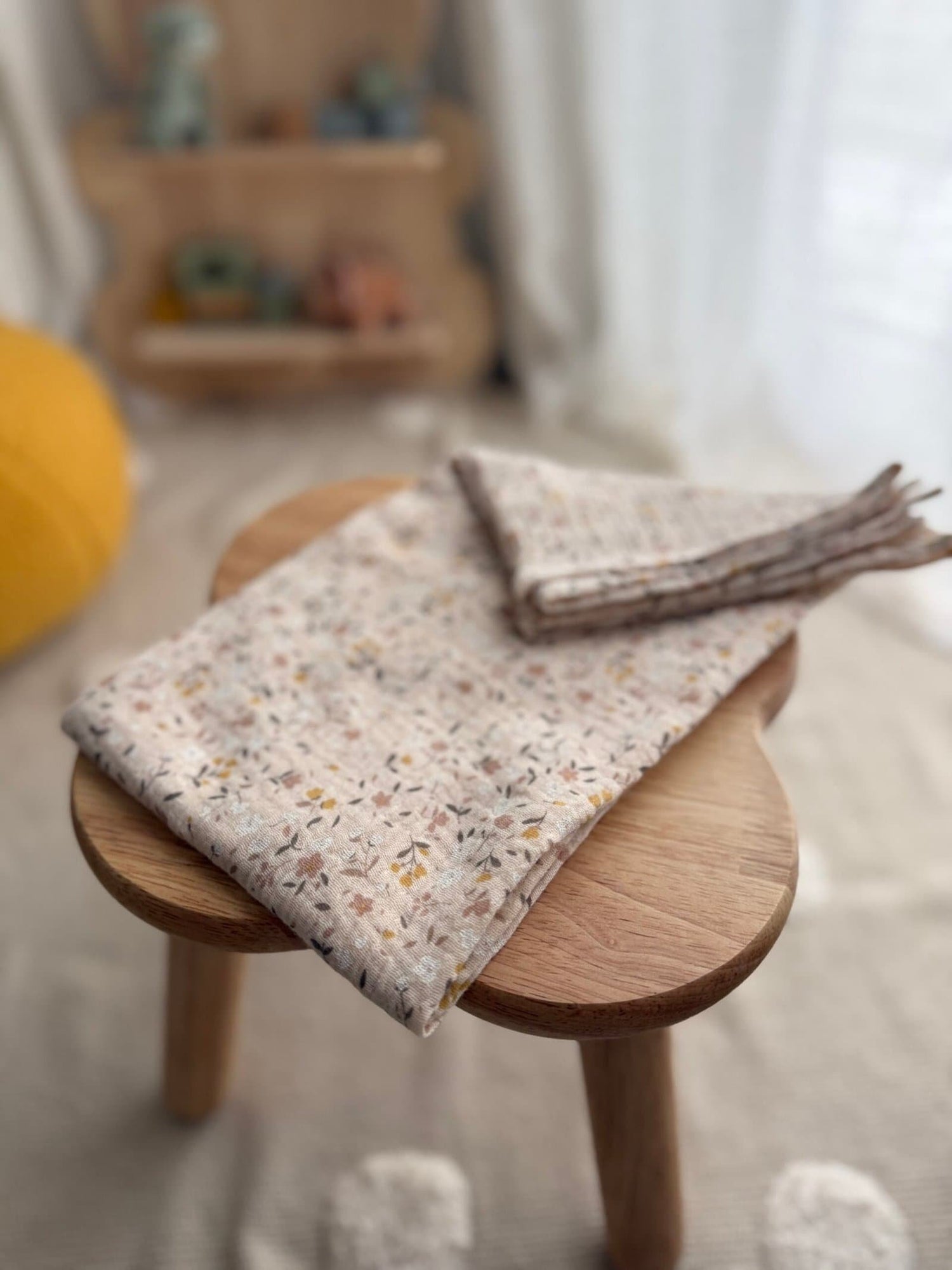 Standard tetra pelena - Puder roza s cvjetićima